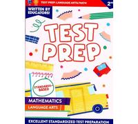 Second Grade Math & Language Arts Test Prep Workbook (Excellent Standardized Test Preparation) v3