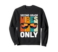 Second Grade Students Vintage Vibes Only Back To School Felpa