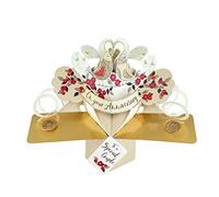 Second Nature pop UPS "uccelli e fiori on your Anniversary card