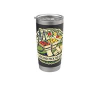 SECOND PICK READY Raccolta nel Frutteto Bicchiere termico in acciaio inox doppia parete