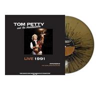 SECOND RECORDS live 1991 at the oakland coliseum (gold/black splatter
