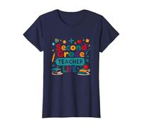 Seconda elementare Insegnante Vita - Regalo educatore elementare Maglietta, Donna, Navy, 3XL