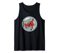 Seconda Guerra Mondiale 508th Airborne Red Devils Vintage WW2 Canotta