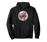 Seconda Guerra Mondiale 508th Airborne Red Devils Vintage WW2 Felpa con Cappuccio
