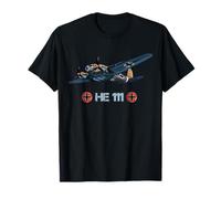 Seconda guerra mondiale bombardiere tedesco Heinkel HE 111 Maglietta