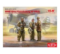 Seconda Guerra Mondiale Cina Guomindang Af Pilotsmaquette Personaggio Pilots