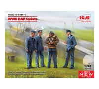 Seconda Guerra Mondiale Raf Cadetsmaquette Personaggio Cadetti ICM 32113 1:3 2