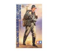 Seconda Guerra Mondiale Tedesco Macchina Gun Ammo Belt Loadermaquette Figura Gu