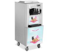 Seconda Mano Macchina per gelato soft - 2140 W - 33 l/h - 3 gusti - Royal Catering RCSI-24