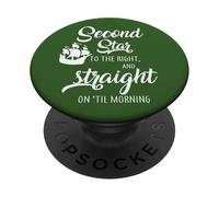 Seconda stella a destra e dritto fino al mattino PopSockets PopGrip Adesivo