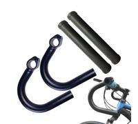 Secondary Handrest Support - Metal Position Attachment, Cycling Stability Accessory | Comfortable Long Distance Aid, Perfect For Mountain, Hybrid, Folding, Frames, Racers, Athletes, Exercise,