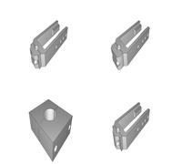 Secondary Z-Axis Holder Kit Compatible with Velleman K8200 3D Printer Assembly