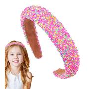 SECONDATRICE DATA CON CHIAMA, DATA MODA DI MODA CONDIZIONE | Cerchietto con paillettes fantasia trapuntata,Elegante soffitto di gioielli elegante senza scivolare senza scivolare per donne donne