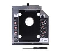 Secondo disco rigido SSD per ThinkpadT420 T430 T510 T520 T530 W510 W520 W530 Laptop DVDROM modulari ottici Bay