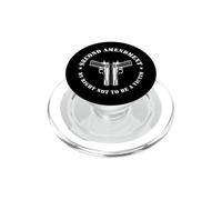 Secondo emendamento Il mio diritto di non essere una vittima Gun Design PopSockets PopGrip per MagSafe