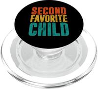 Secondo figlio preferito retrò sorella fratello fratelli gemelli PopSockets PopGrip per MagSafe