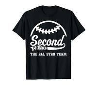 Secondo Grado all Star Team Baseball Bambini Ragazzi Ritorno A Scuola Maglietta