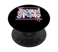 Secondo grado carino colorato ritorno a scuola PopSockets PopGrip Adesivo