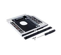 Secondo hard disk HDD SSD Caddy per Apple MacBook Core 2 Duo Early & Mid 2009 A1181 MB881LL/A MC240LL/A 13,3 pollici laptop, CD DVD interno SuperDrive Optical Bay
