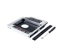 Secondo HDD SSD Caddy SATA3 Secondo Hard Drive Stato Solido Enclosure per Apple iMac 2011 2010 2009 A1311 A1312 21.5 27 Pollice All-in-One Desktop PC PC Desktop CD DVD SuperDrive Optical Bay Ricambio