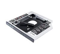 Secondo HDD SSD Hard Drive Caddy per Fujitsu LifeBook T734 T902 E Series E734 E744 E754 E752 E743 Celsius H760 H730 Workstation Laptop, SATA3 Unità a Stato Solido Alloggiamento Ottico CD DVD