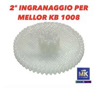 SECONDO INGRANAGGIO IN NYLON STUFA A PELLET MOTORIDUTTORE MELLOR KB1008 5 rpm