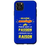 Secondo Matrimonio La Passione Vale Sulla Ragione Umorismo Custodia per iPhone 11 Pro Max