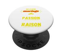 Secondo Matrimonio La Passione Vale Sulla Ragione Umorismo PopSockets PopGrip Adesivo