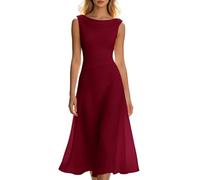 Secondo Vestito da Sposa Invitata Damigella Donne Rito Scollo Scivolato Ballo Lino Cobalto Pantaloncino Natale Palloncino Strascico Turchese Lusso Lunghissimo Ampissimi Cercasi Serata