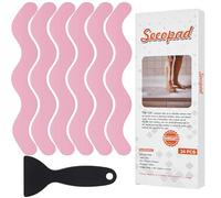 Secopad 24 Adesivi Antiscivolo Doccia, Antiscivolo Vasca da Bagno, Rosa