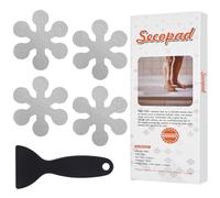 Secopad 24 Adesivi Antiscivolo Doccia,di Sicurezza per La Doccia, Grigio
