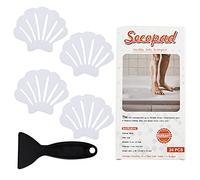 Secopad 24 Adesivi Antiscivolo per Vasca da Bagno con Conchiglie, Neutro