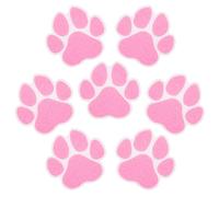 Secopad 24 Adesivi Antiscivolo per Vasche da Bagno con Zampe, Rosa