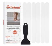 Secopad 24 Strisce Antiscivolo per Doccia, Sicurezza per La Doccia, Bianco
