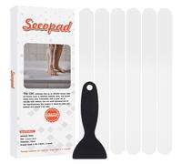 Secopad 24 Strisce Antiscivolo per Doccia, Sicurezza per La Doccia, Bianco | Inc