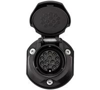 SecoRüt 30135 Presa rimorchio [Presa a 13 poli - Spina a 13 poli] Plastica ABS