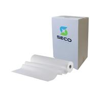 SECOSTORE Lenzuolino Medico per Lettino, 6 Rotoli in Pura Cellulosa 2 Veli Monouso, Estetista, Medicale, Fisioterapia, SPA | H60 70 mt