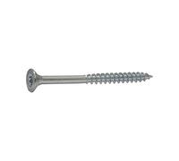 Secotec V104A449S615 Vite per truciolato Torx, testa svasata, 4,5 x 40 mm, zincato-blu TG, KP-100, 4,5x40, Set di 100 Pezzi