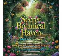 Secret Botanical Haven: An Adult Coloring Book: Hidden Gardens & Peaceful Nature Scenes for Relaxation and Creativity