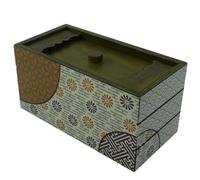 Secret Box Spring Puzzle in legno segreta giapponese di livello 5. Set di ingegneria Scatola di sicurezza Tesoro 16 x 7,9 x 7,9 cm, Multicolore, XP0159