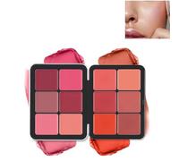 Secret Concealer Palette,12 Colors Face Blush Palette,Long-Wearing Coverage Makeup Palette,Natural-Looking,Skin-Friendly (02#, Color)