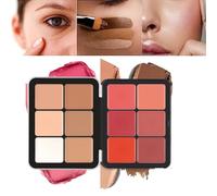 Secret Concealer Palette,12 Colors Face Blush Palette,Long-Wearing Coverage Makeup Palette,Natural-Looking,Skin-Friendly (03#, Color)