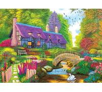 Secret Cottage Di Vivienne Chanelle Puzzle In Jigsaw Da 1000 Pezzi