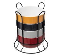 Secret de Gourmet - 4 Ciotole su Rack 50 cl