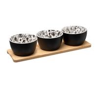 Secret de Gourmet - Set aperitivo floreale bianco 4 pezzi