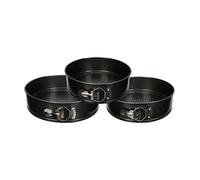 Secret de gourmet Set DE 3 MOLDES METALICOS con Apertura TAMAÑOS Varios 22/24/26 CM, Multicolor, One Size