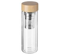 Secret de Gourmet - Teiera bamboo doppia parete 40 cl