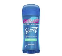 Secret Deodorant Antiperspirant Outlast for Women, 48 ore Sweat & Odor Protection, PH Balancing Minerals, Clear Gel, Unscented 3,4 oz