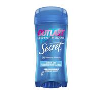 Secret Deodorant Outlast Clear Gel Completamente Pulita 2,6 Once (2 Pezzi)