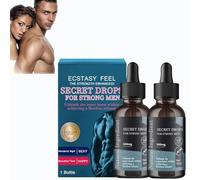 Secret Drops for Strong Men,Secret Happy Drops for Adults,Pleasurepeak Oral Drops,Happy Hormones Drops,Secret Happy Drops,Enhancing Sensitivity and Pleasure,Improve the Quality of Love- (2Pcs)